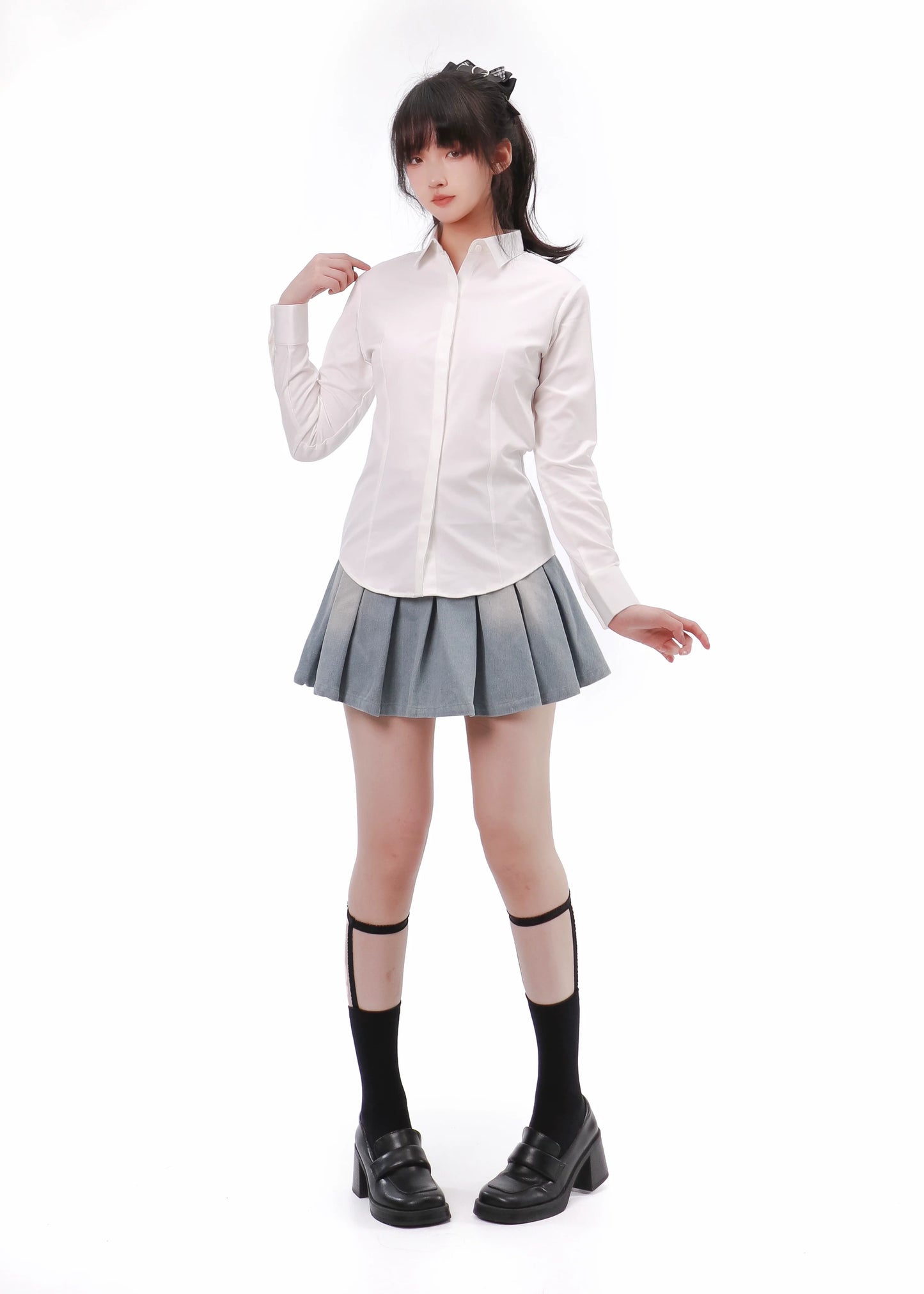 袖シックシャツ パフアメリカン
