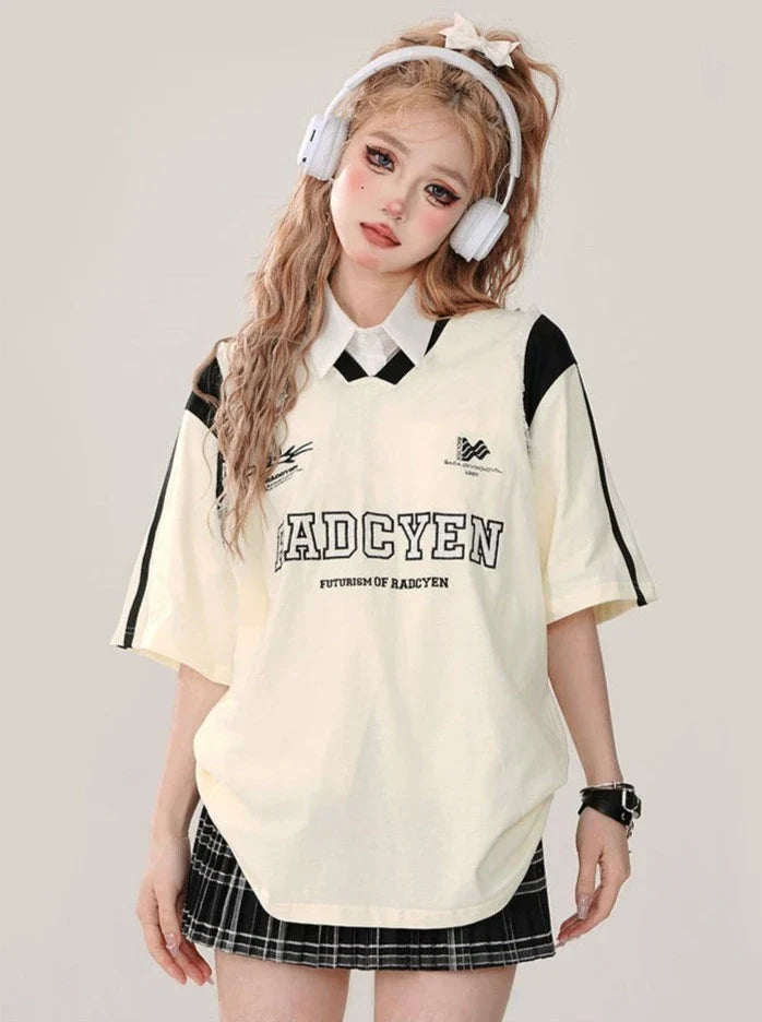 Over Tops Sporty Loose