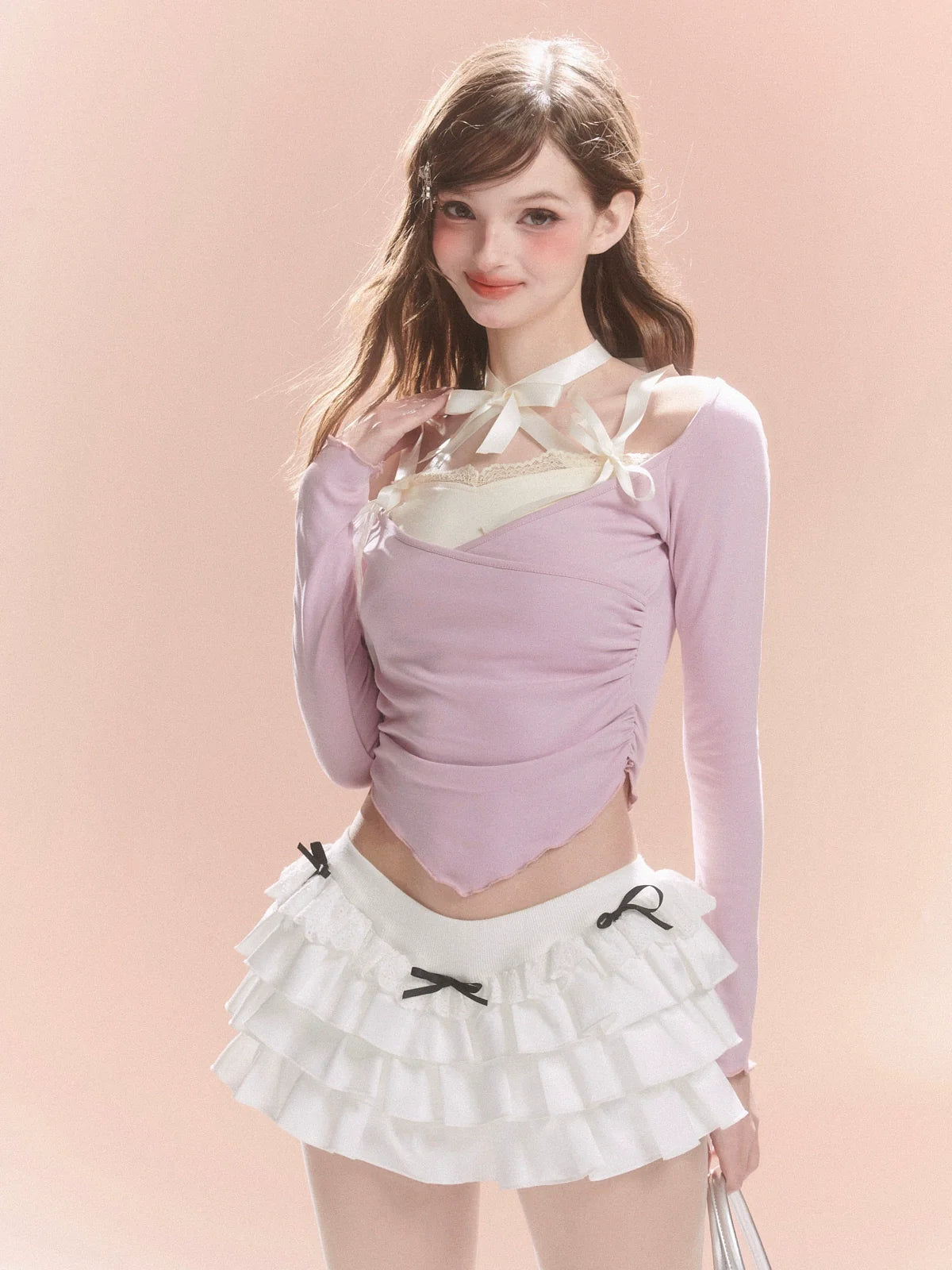 Bow Top Design Waist Sweet