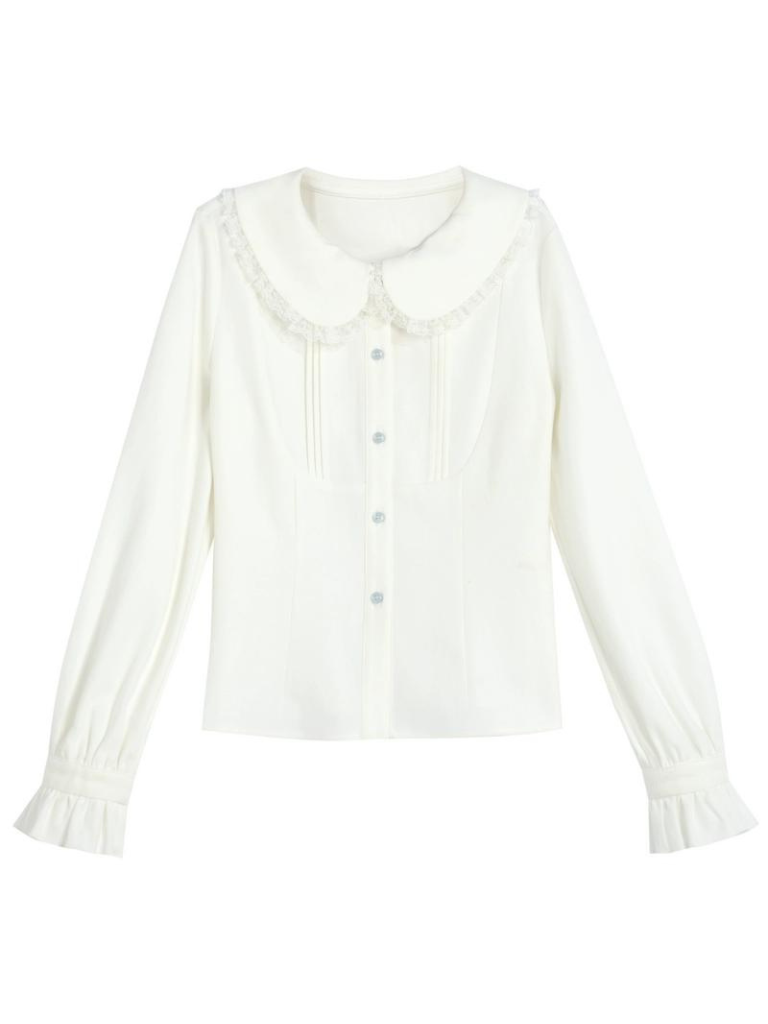 Ensemble Bellflower, robe chemise, jupe et gilet