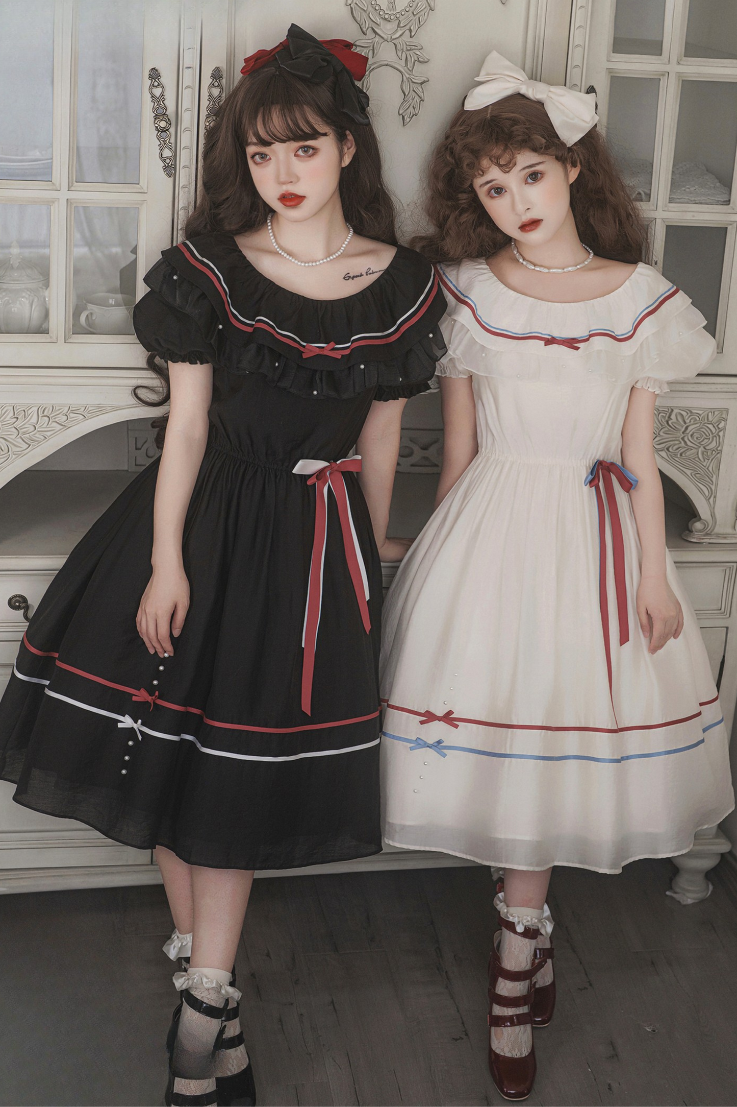 Lolita Kleid Ausgestellt Volumen Wenig