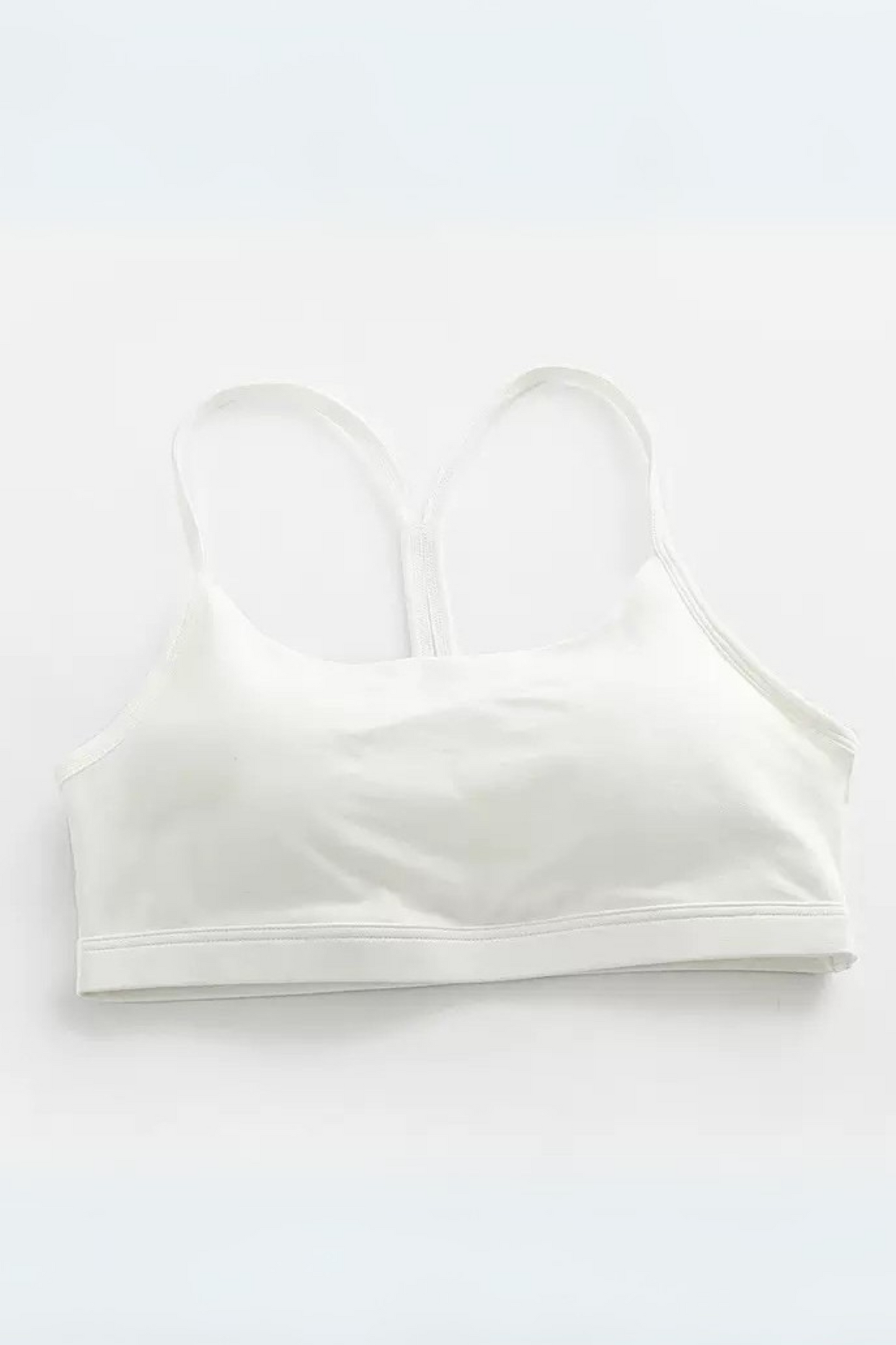 Knit Inner Bra Flash V-Neck Sweater + Stripe