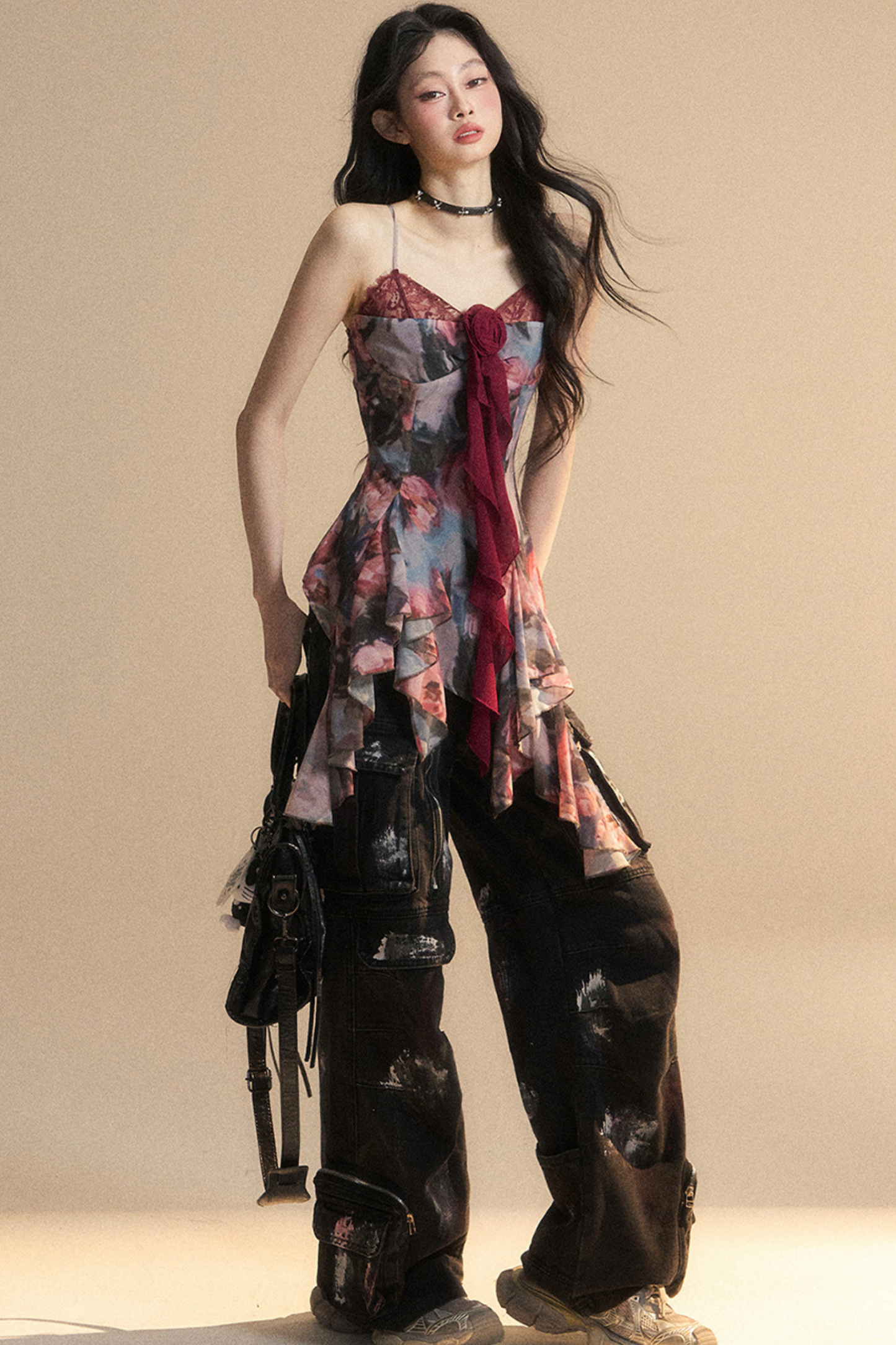 Lace Top Camisole Sheer