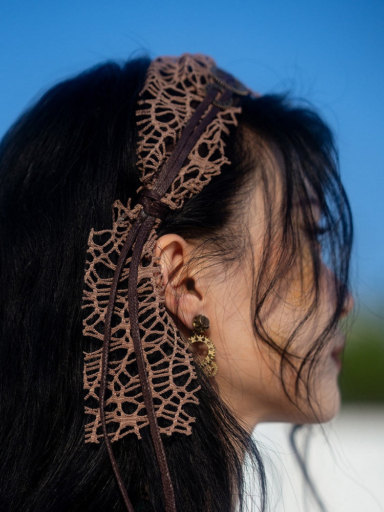 Punk Camel Steampunk Decorated Gear Hairband Wasteland