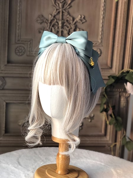 Crown Lolita Bow Optionen mit Charm Farbe Golden Large KC – 15