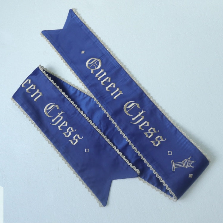 Dark Blue / Red / Green Ribbon
