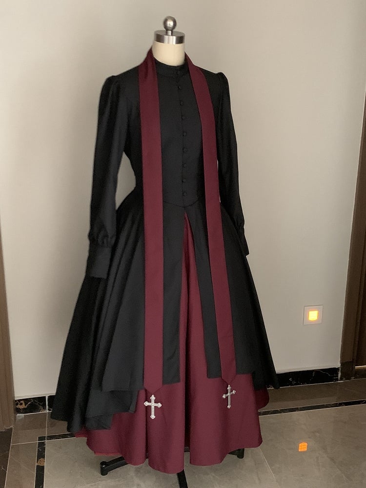 Stola Charms / Rot Weiß Kreuz