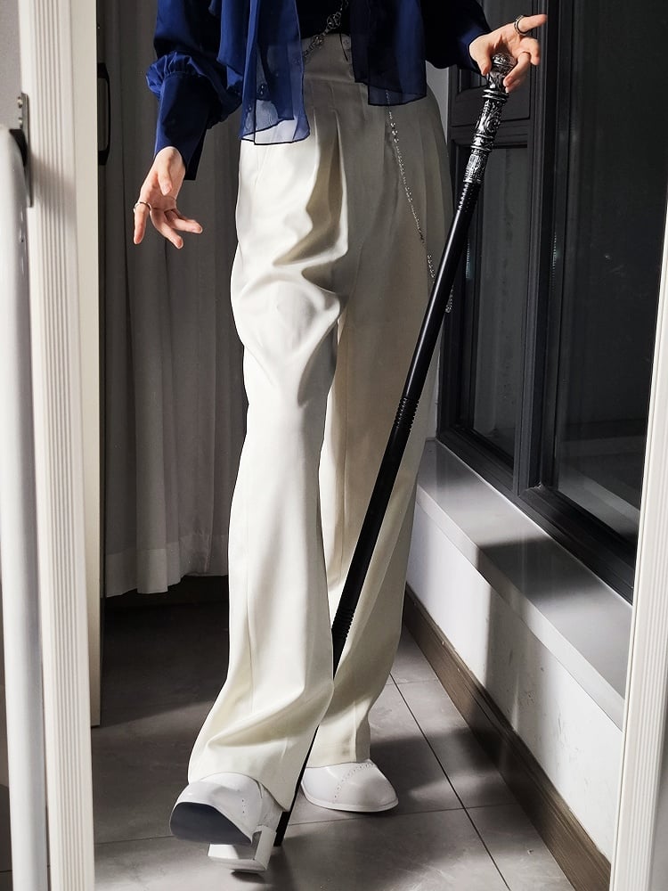 Pants Lolita Ouji White Off