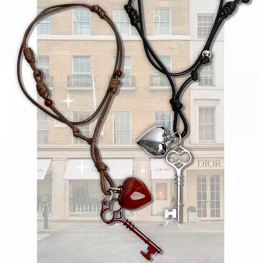 Y2K キー/スプーン ペンダント ネックレス