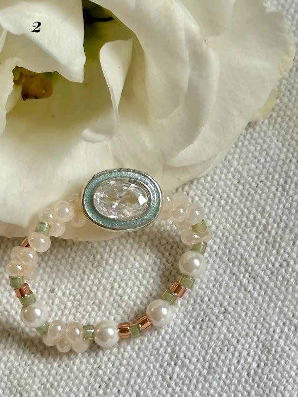 Collier et bracelet en forme d'ourson en gélatine Macron Y2K