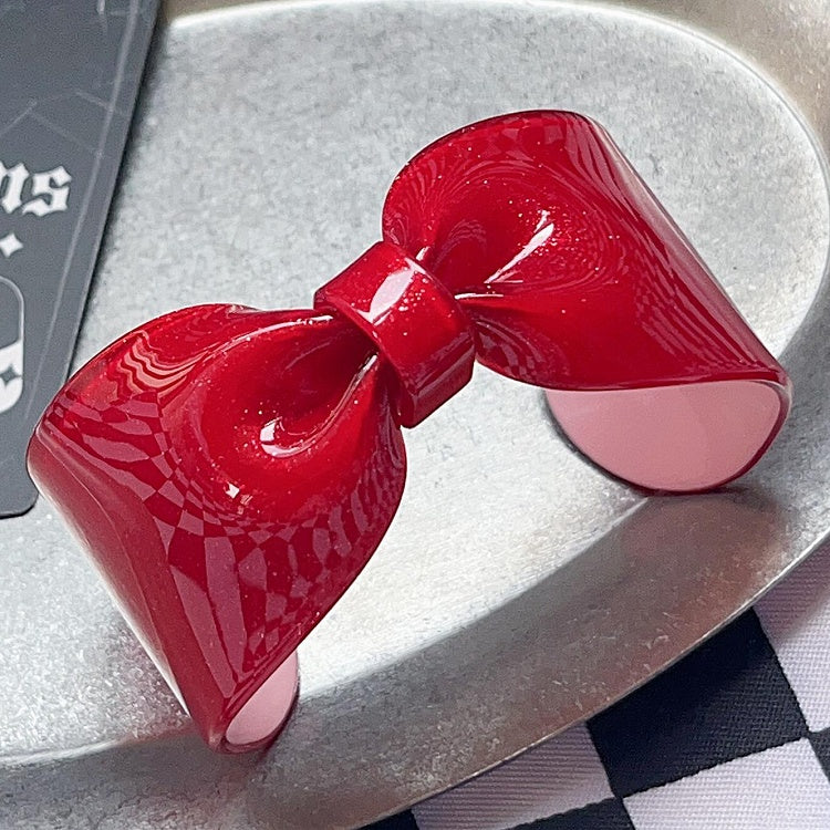 Y2K Bowknot Rot Rot/Weiß/Grün/Rose Manschette