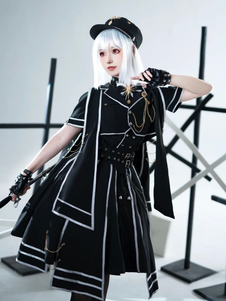 Lolita Armee Urteil Uniform Ritter Militär Set Niedrig