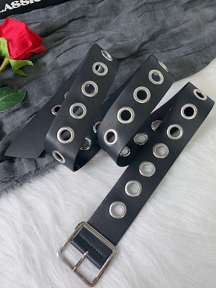 Belt Buckle Black PU