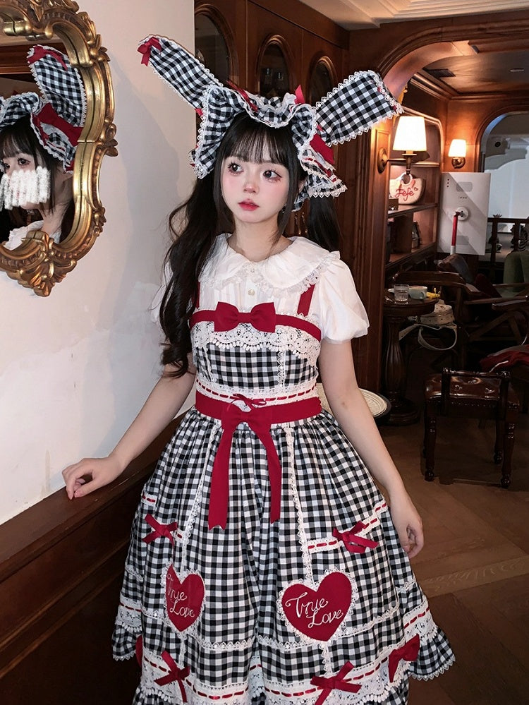 Beige Puff White Shirt Sleeves Short /