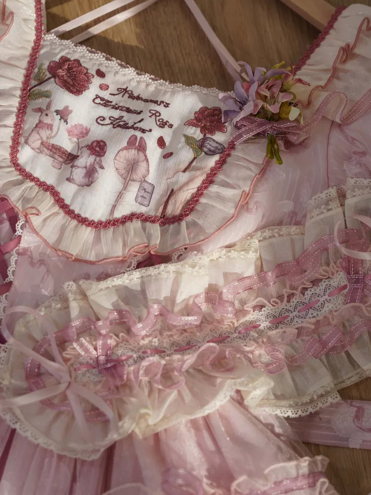 Rosa Haarband