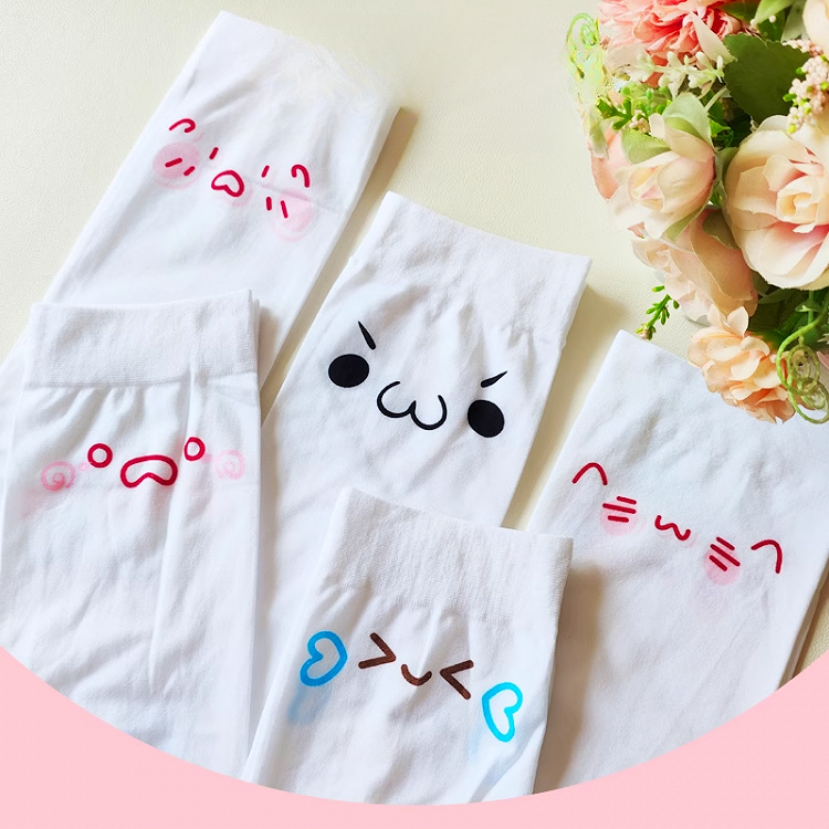 White Sweet Over Knee Stockings
