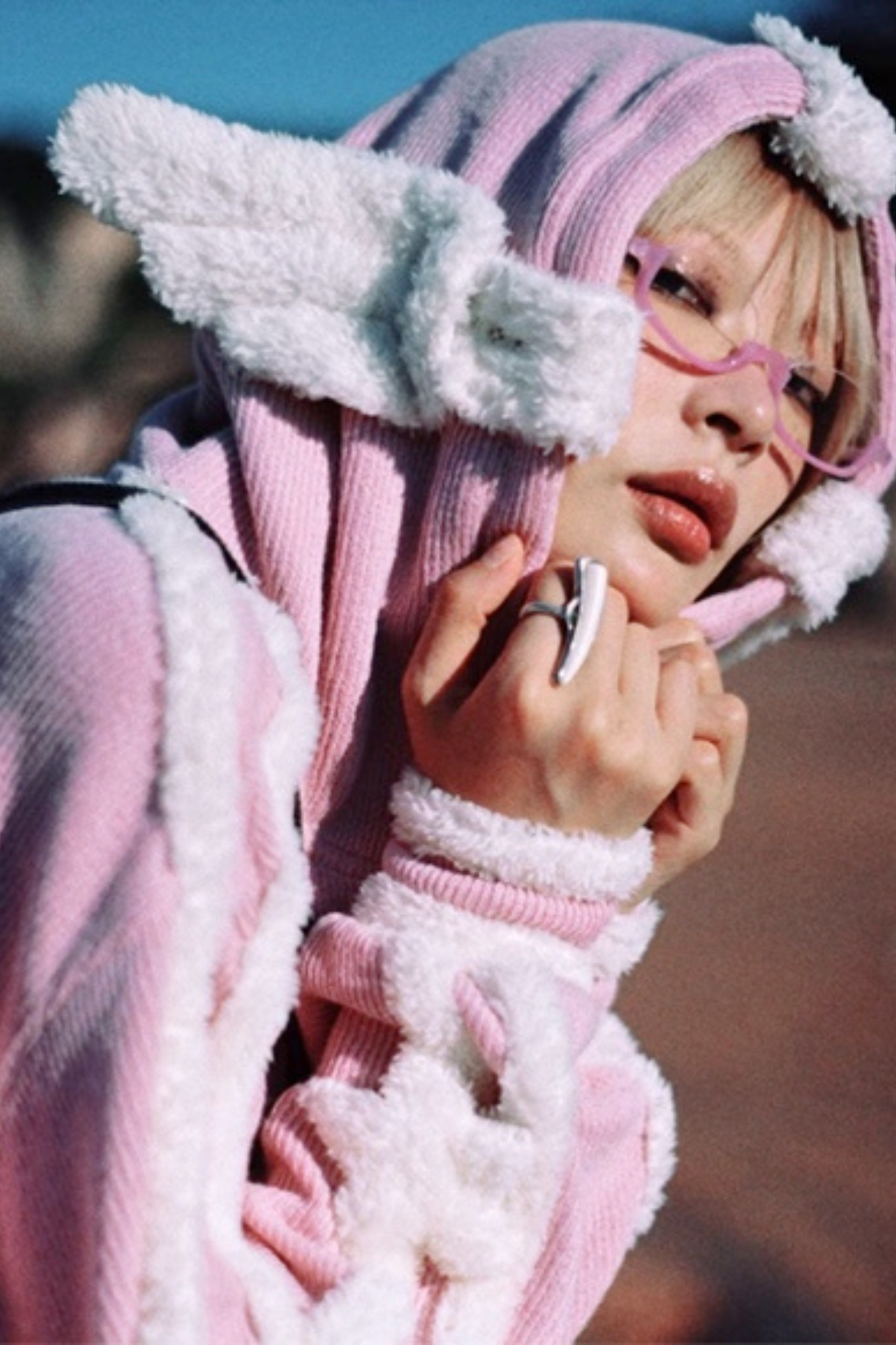Rosa Jacke Angel Knit