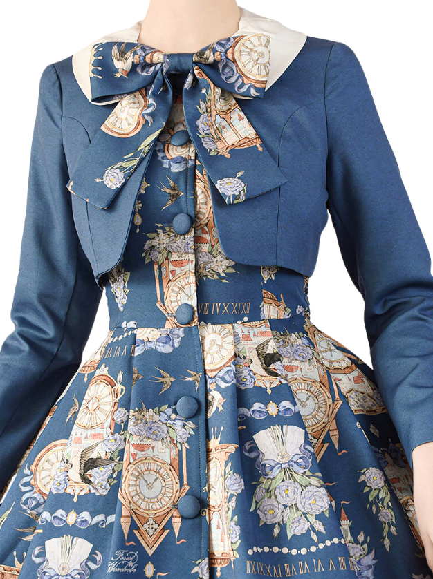 Print Legant Jacket Dress Classical Set Echo Eternal Echo Lotor