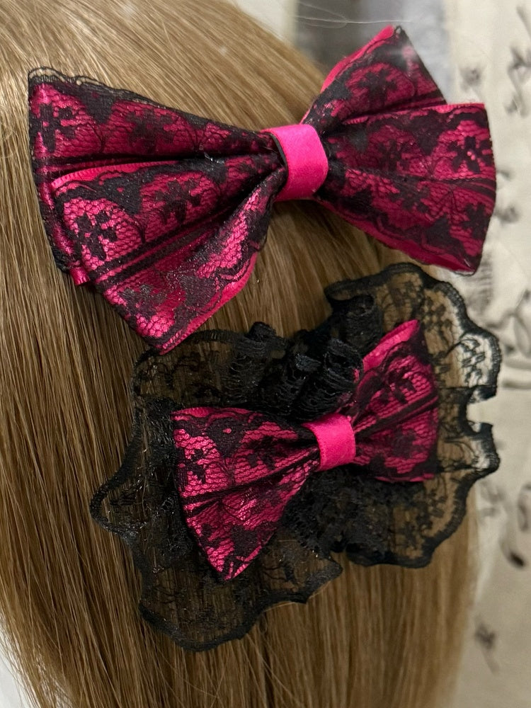 2 Options Bowknot BlackPink Hairclip