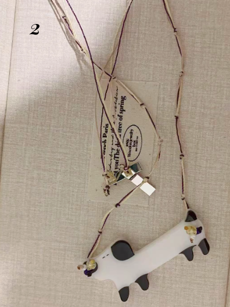 Y2K Cute Puppy and Cat Necklace