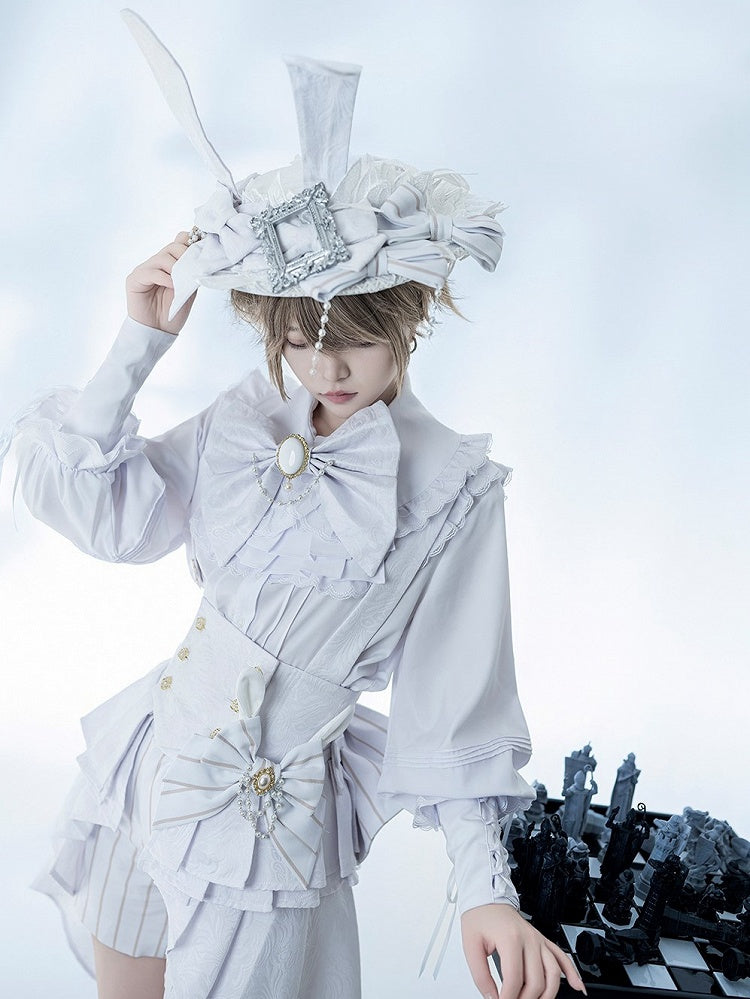 Rabbit Bunny Theater White Hat Ears
