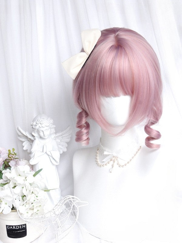 Short Color Options 6 Bangs 25CM With Cut Bob Wig