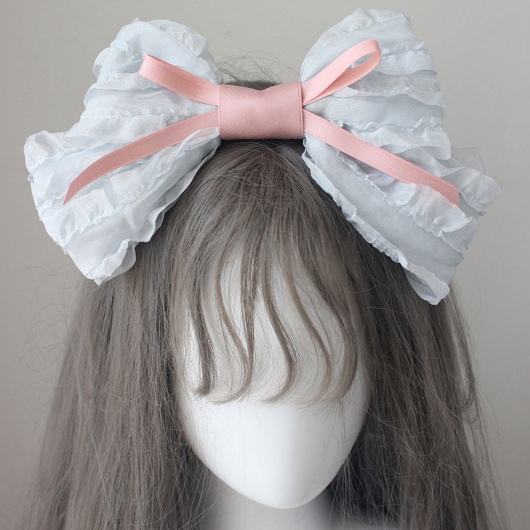 4 Bow Options Color Big Hairclip