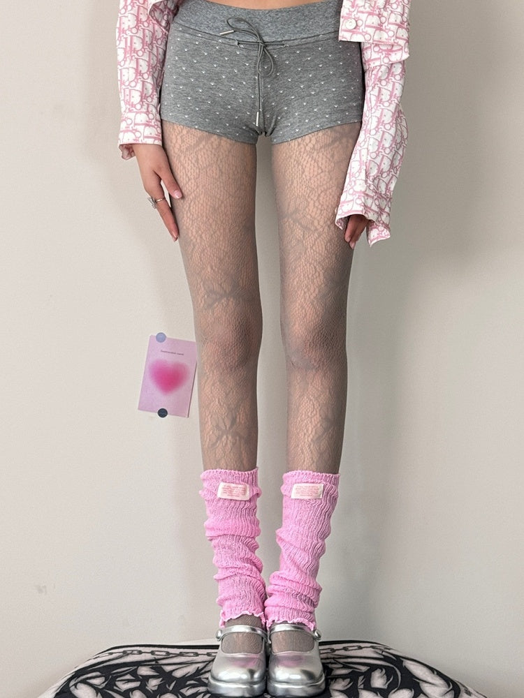 Y2K Optionen Strumpfhosen Design Farbe Schmetterling 7 Hohl-out
