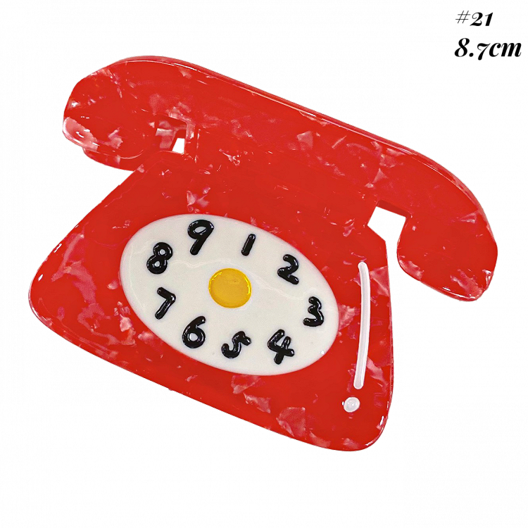 ウエスタンタウンライフ風ヘアークロークリップ