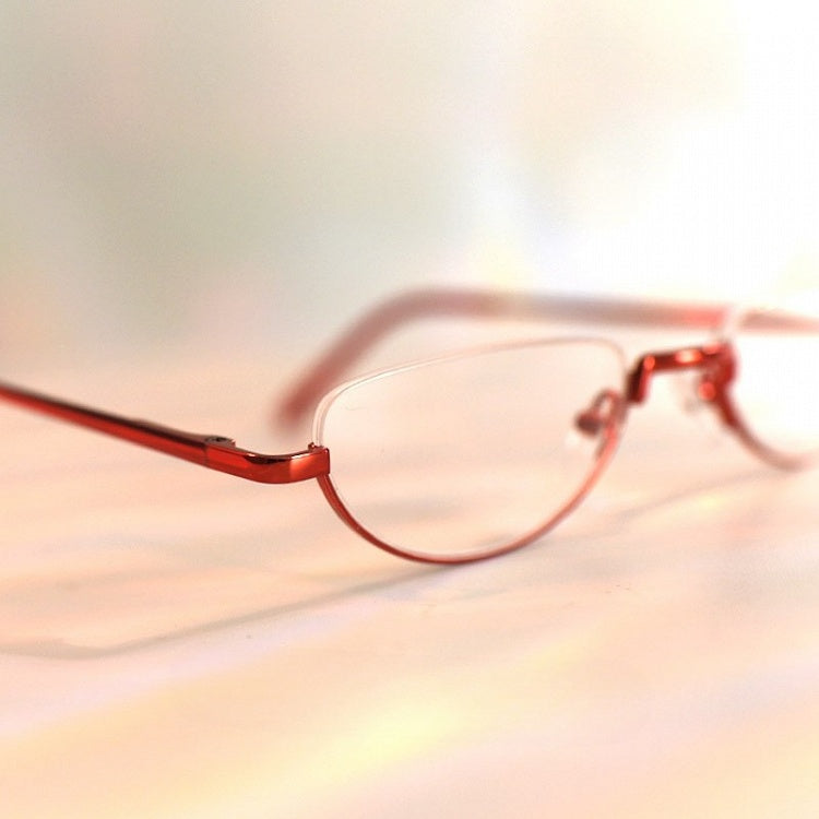 Cyberpunk Glasses Red Semi-rimless Wine