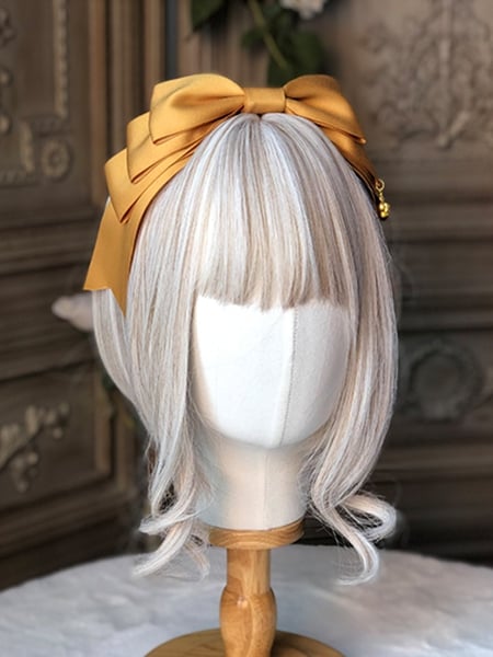 Crown Lolita Bow Optionen mit Charm Farbe Golden Large KC – 15