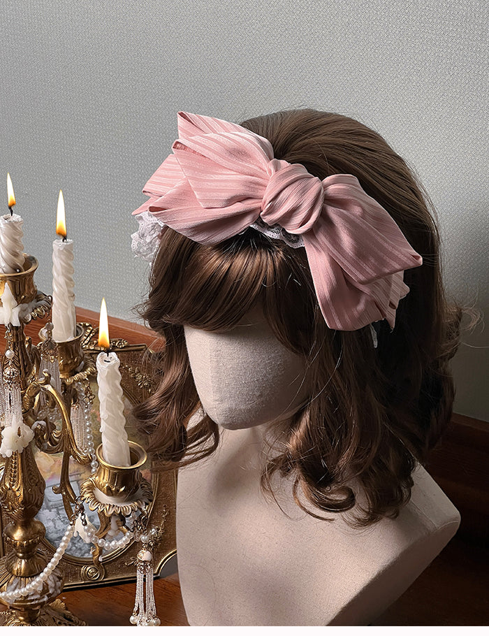 Rot / Schwarz / Rosa / Lila / Champagner Bowknot KC
