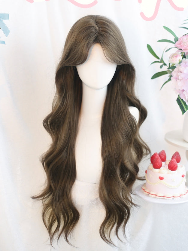 Wig Long Wavy 65-70cm Brown