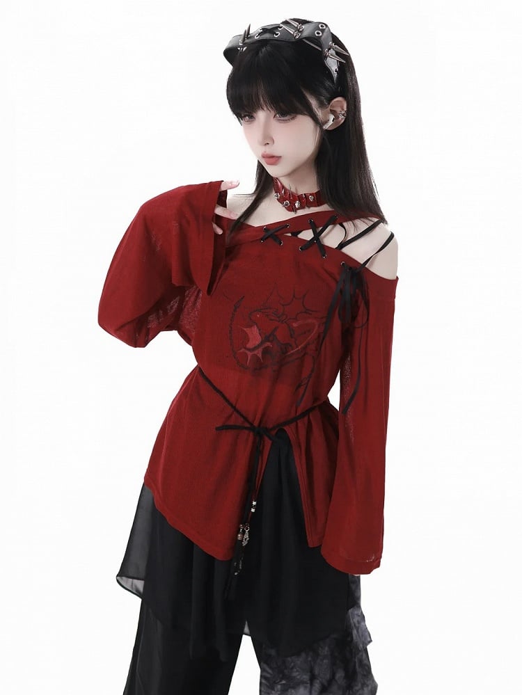 Charm Black Waist Style Belt Tassel Cheongsam