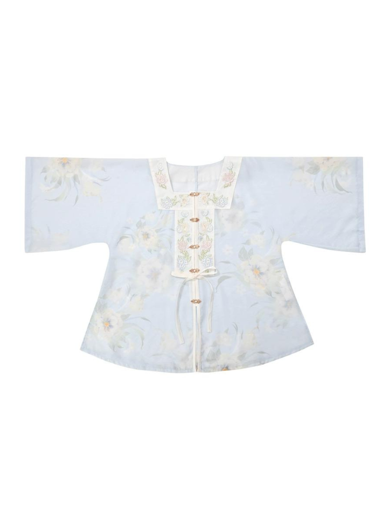 Gradient Cardigan Rock Fantasie Chiffon Blume