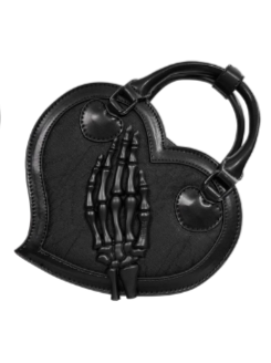 Heart Twilight Invitation Crow Skull Bag