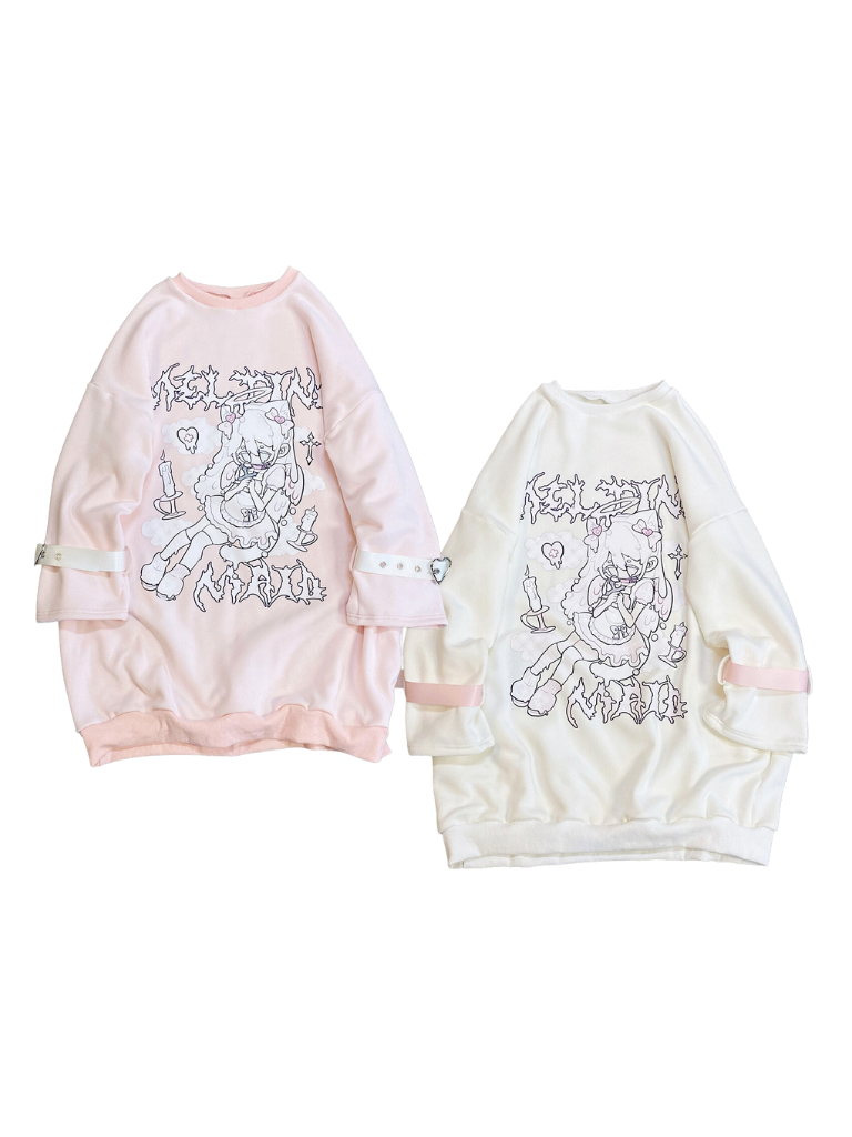 Mine Strap Print Velvet Long Trainer