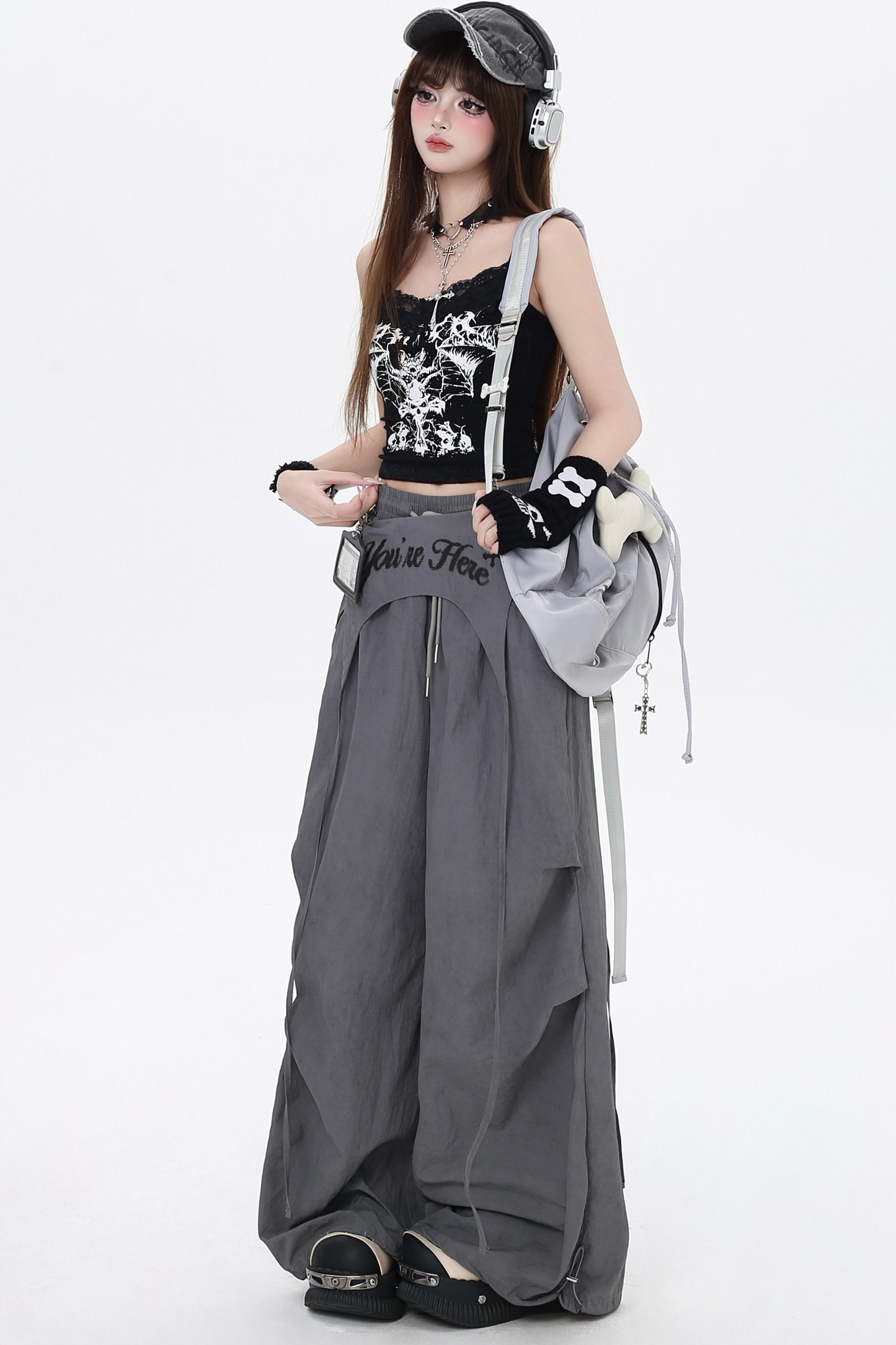 Girls Casual Waist High Spice Pants