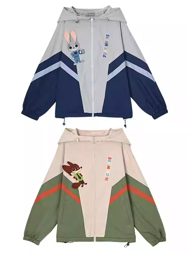 ズートピア ニック/ジュディ耳フード付きジャケット