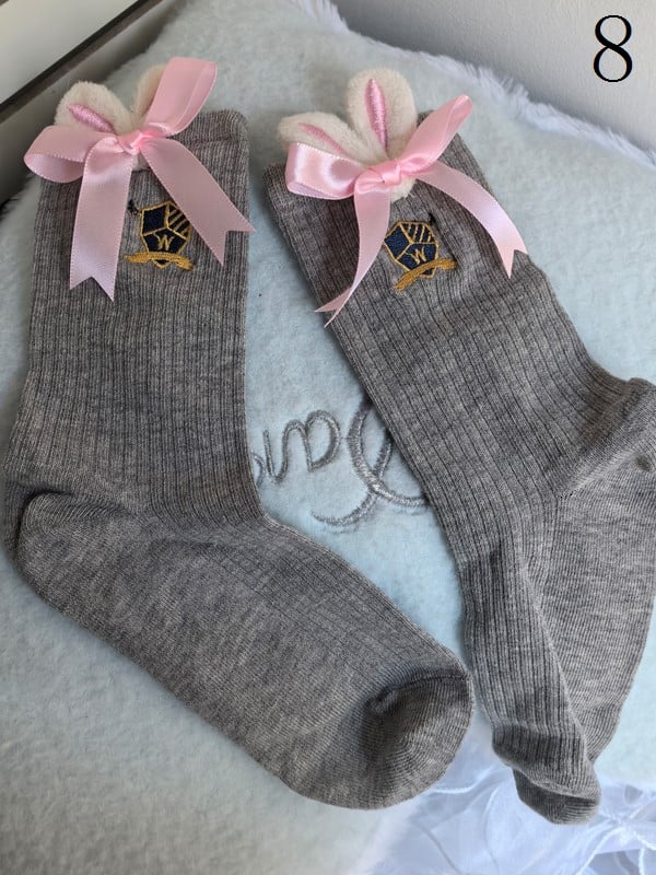 Options Cartoon Socks Ruffled Lolita Cuffs Calf Colorful 9
