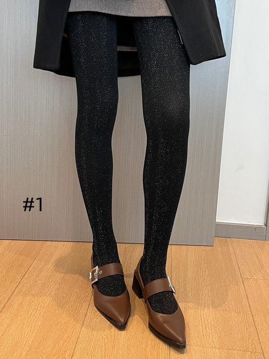 6 Options Shimmering Tights