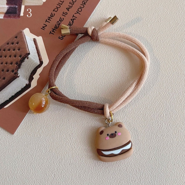 Bear Options Brown Hair Tie 8