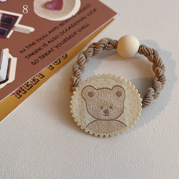 Bear Options Brown Hair Tie 8