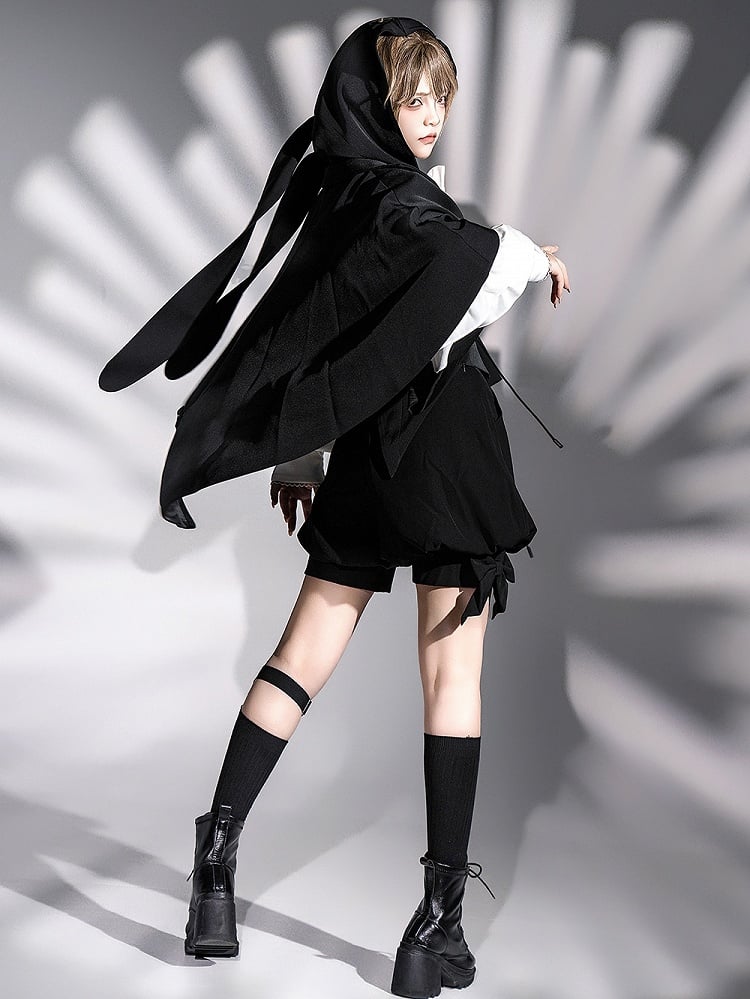 Lolita Ouji Knickerbockers Shorts Black Fashion