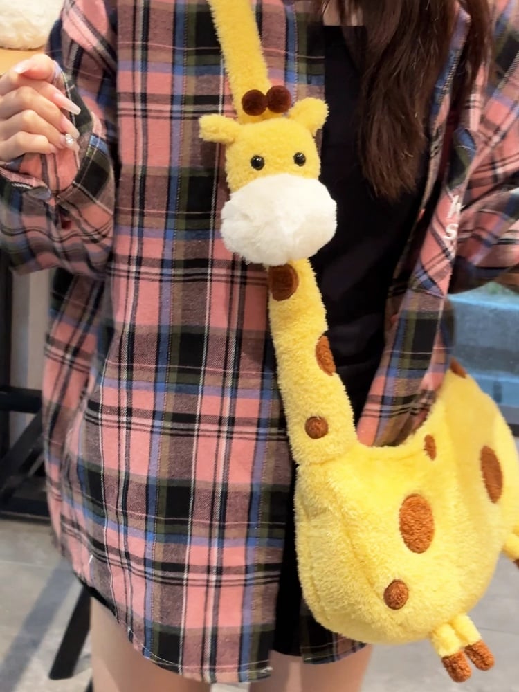 Bag Giraffe Crossbody Yellow