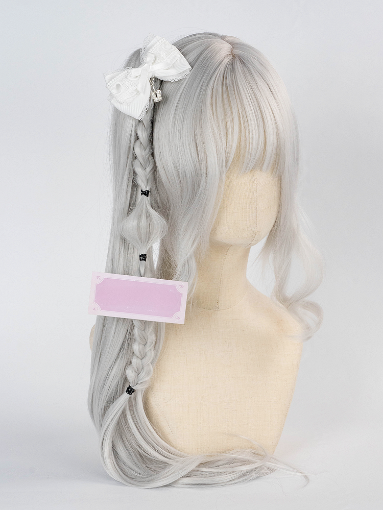 Jirai Kei Crown Charm Spitze Schleife Haarspange