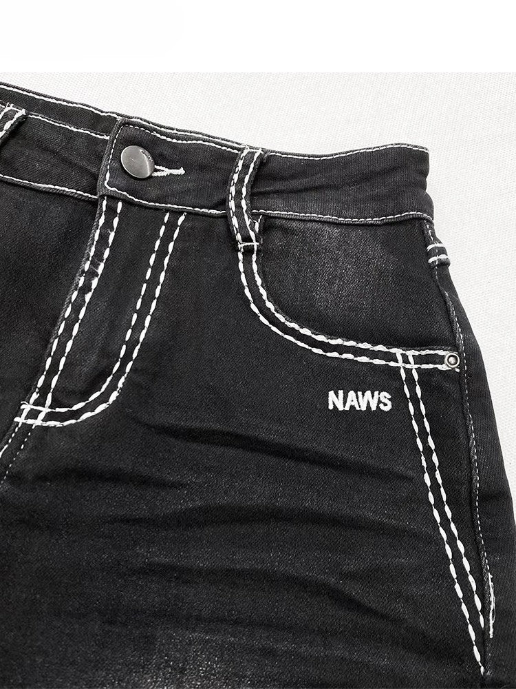 Glamorous Jeansrock Schwarz