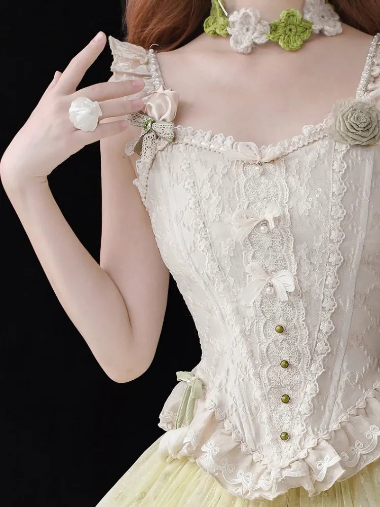 Hairclip Bud Ivory