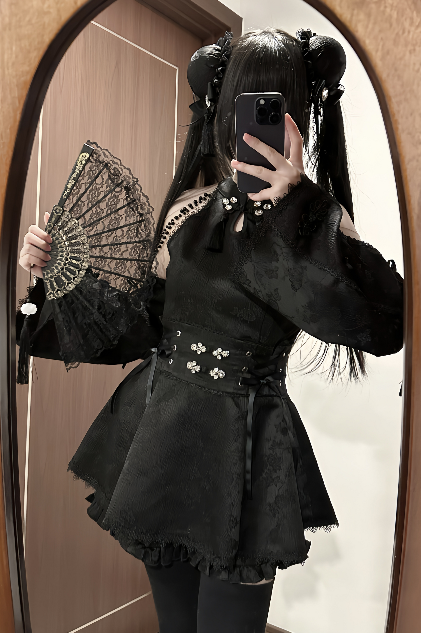 ruffle stand + top item china Mine Reserved pants accessories