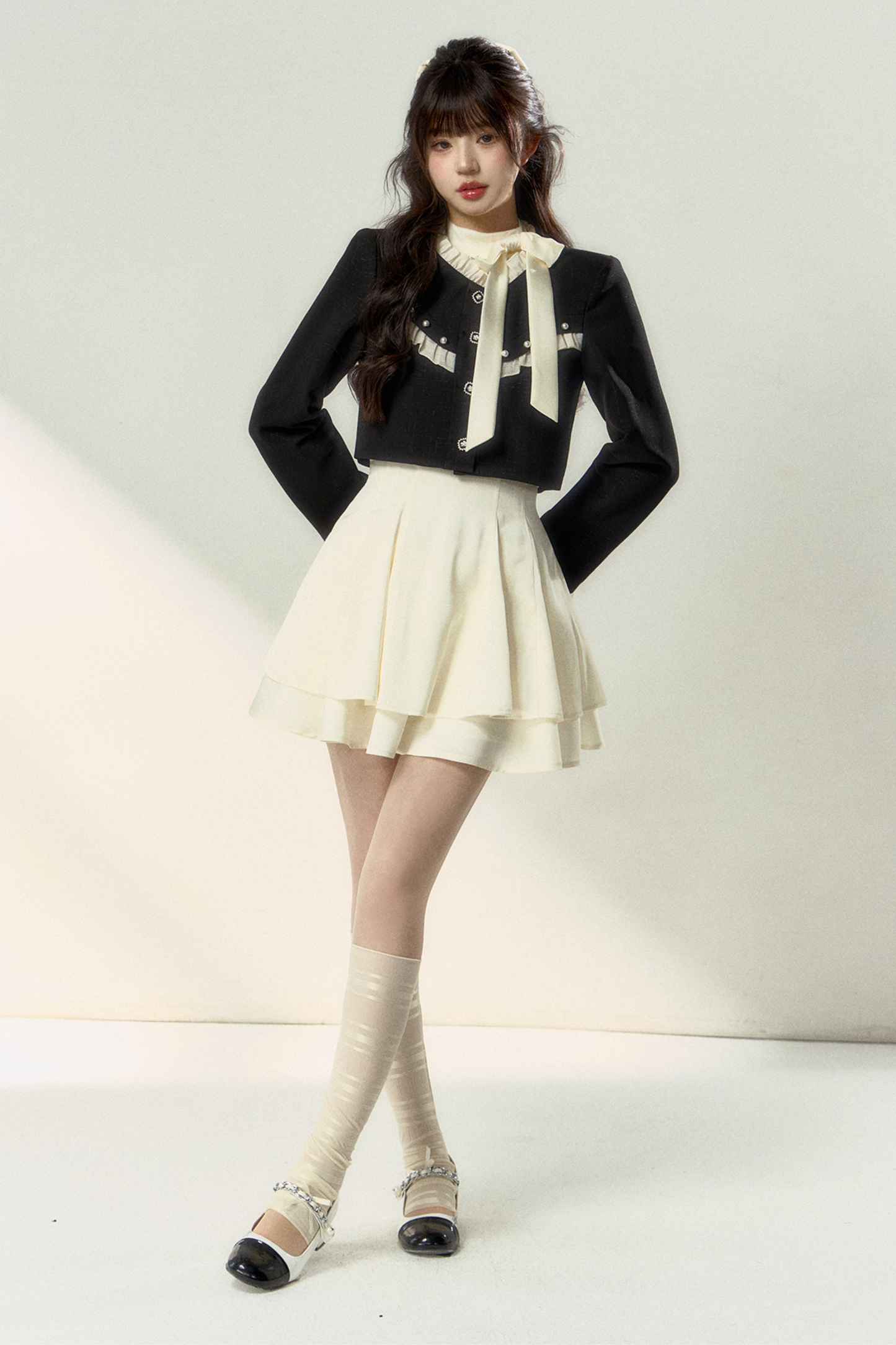 Kurze Jacke im French Chic